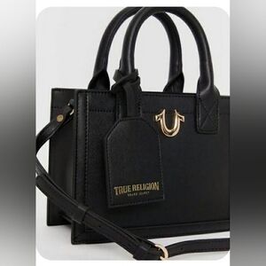 True Religion Black Crossbody Bag